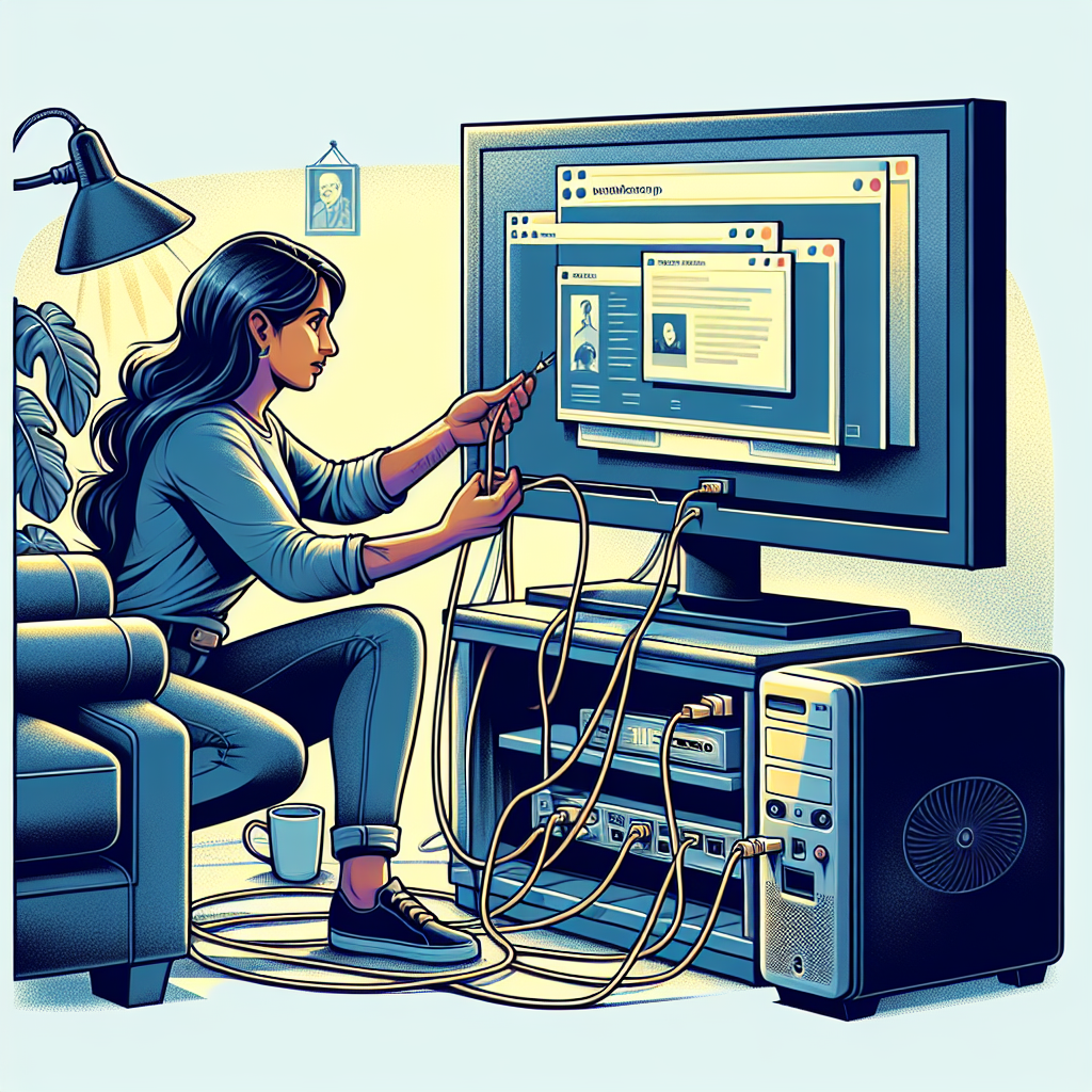 How to Use Your TV As a Computer Monitor? AdvaFutur